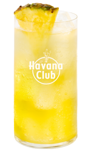 Pineapple Cooler - Ananas Cooler Cocktail mit Rum - Pineapple Cooler Cocktailrezept